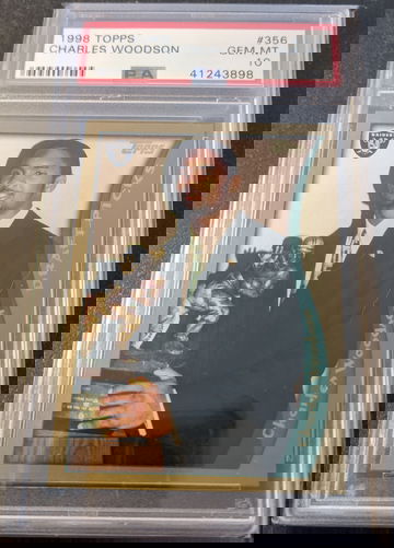 1998 Topps Charles Woodson PSA 10