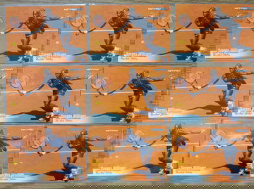 2003 Netpro Serena Williams #1 Lot of 9