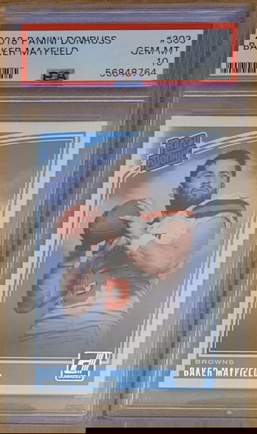 2018 Donruss Baker Mayfield #303 PSA 10 Gem MT