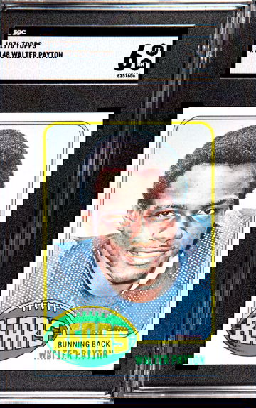 1976 Topps Walter Payton SGC