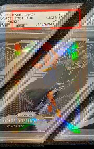 2019 Prizm silver Mochael Porter Jr #88 PSA 10 GEM MT