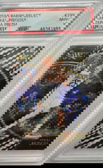 2018 Mikal Bridges Zebra Rookie Prizm