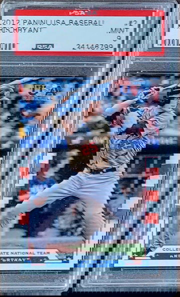 2012 KRIS BRYANT Panini USA Baseball Collegiate National Team PSA 9 Rookie #2