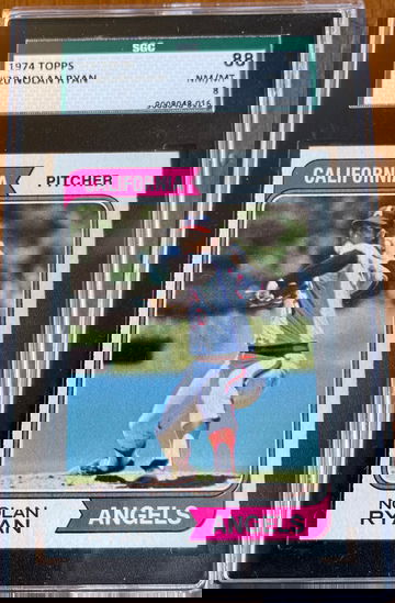 1974 Topps Nolan Ryan SGC 8