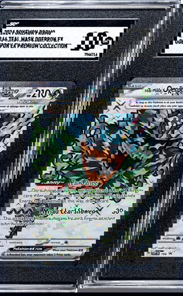 2024 Pokemon Promo Teal Mask Ogerpon EX Ogerpon EX Premium Collection SGC 10