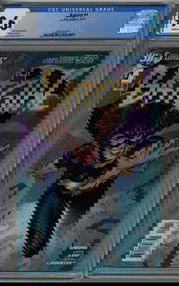 Batgirl 1 GCC 9.6 (2011) AH! Adam Hughes cover