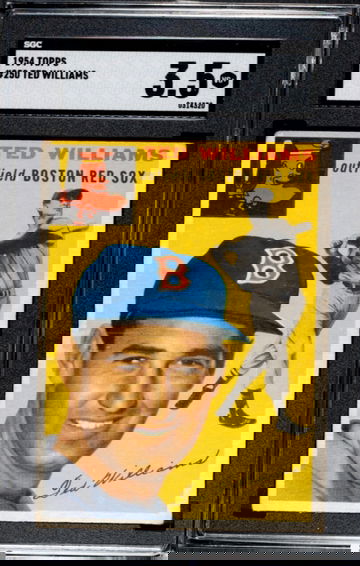 1954 Topps #250 Ted Williams SGC 3.5 VG+