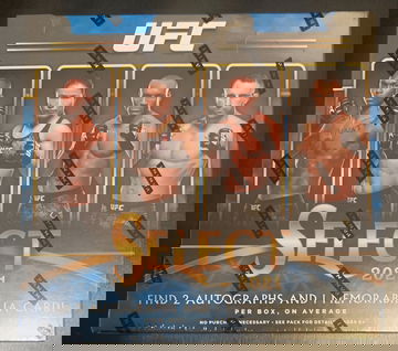 2021 Panini Select UFC Hobby Box