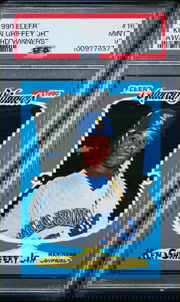 1990 Fleer Award Winner Ken Griffey JR PSA 9 MINT