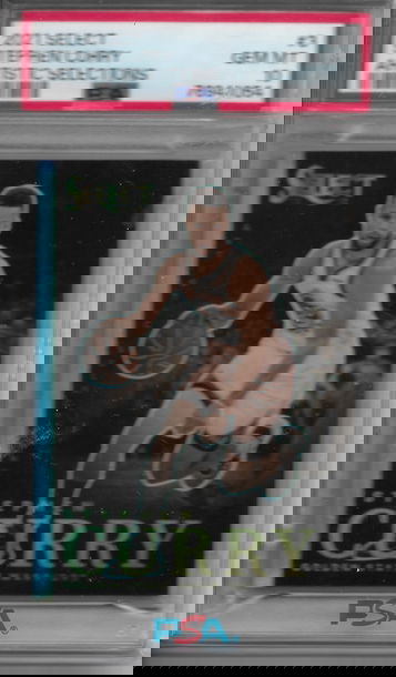 2021 Select Stephen Curry Artistic Selections #3 PSA 10 Gem Mint