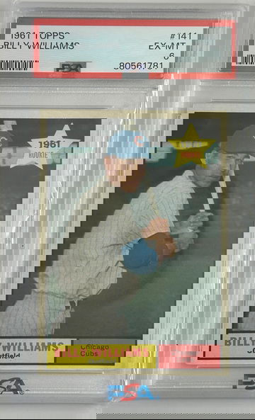 1961 Topps Billy Williams Rookie 