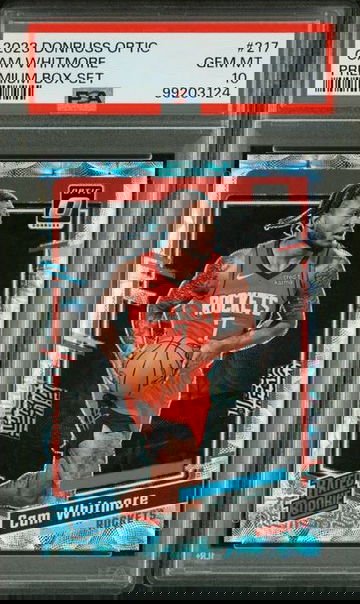 2023 Panini Donruss Optic Cam Whitmore Premium Box Set /249 Rated Rookie RC PSA 10