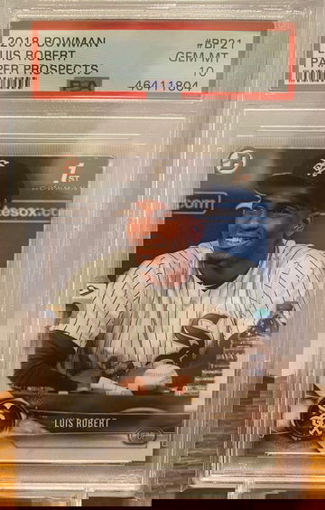 Luis Robert Bowman PSA 10