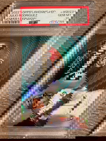 2022 Topps Chrome Update - Julio Rodriguez RC Generation Now - PSA 10 GEM MINT