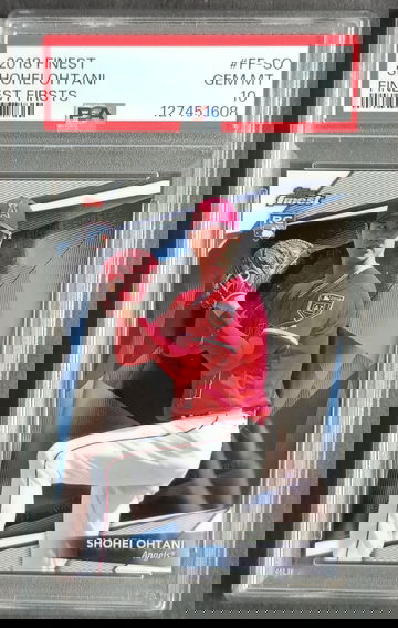 2018 Topps Finest Firsts - Shohei Ohtani #FF-SO - PSA 10