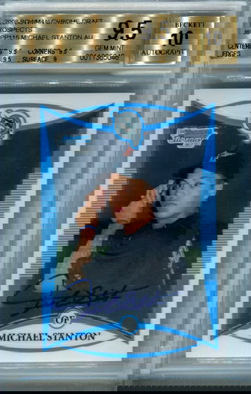 Michael Stanton BGS 9.5 auto 10