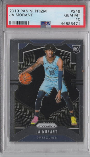 2019 Prizm Ja Morant PSA 10