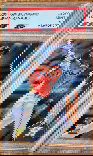 2020 Topps Chrome Yordan Alvarez