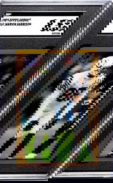 1998 Topps Chrome Marvin Harrison #161 SGC 8.5