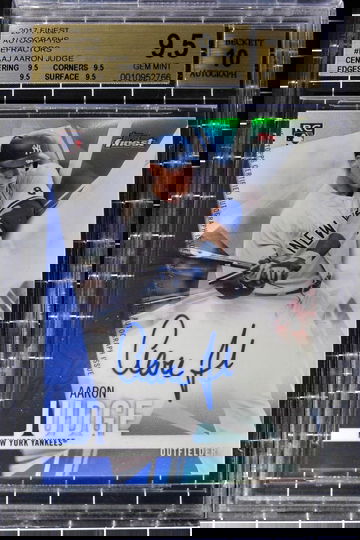 2017 Finest Aaron Judge Refractors Auto