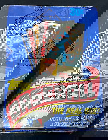 1984 TOPPS BASEBALL WAX BOX BBCE WRAPPED