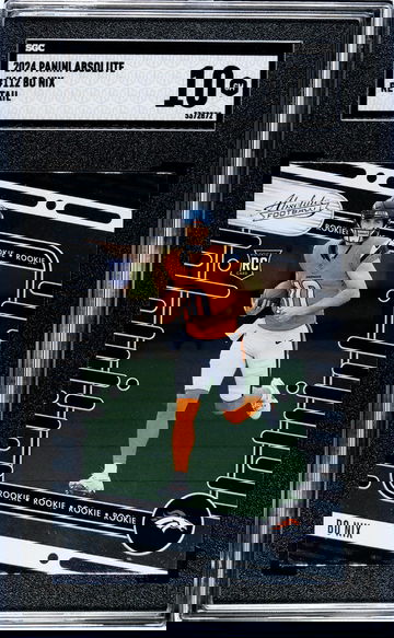 2024 Panini Absolute #112 Bo Nix Retail SGC 10