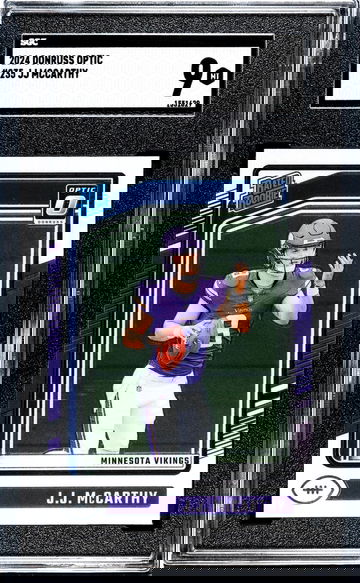 2024 Donruss Optic #235 Jj Mccarthy SGC 9