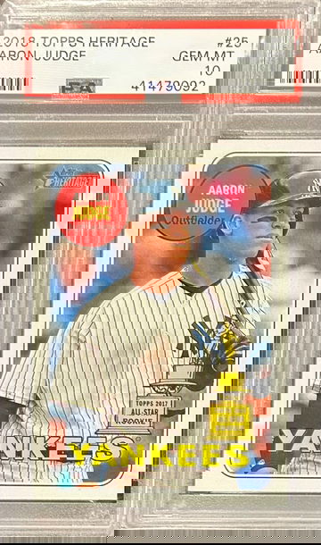 2018 Topps Heritage Aaron Judge