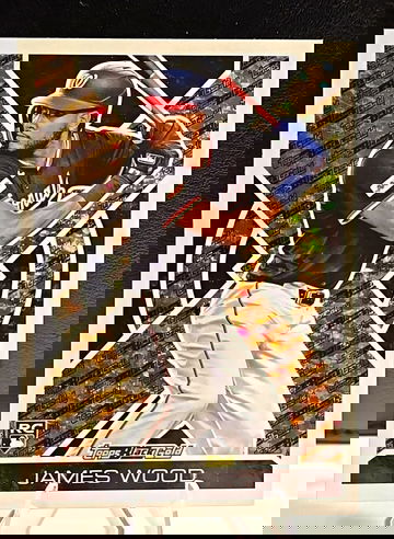 2025 Topps Update  James Wood  Black Gold RC  Nationals #BG-3  Rookie