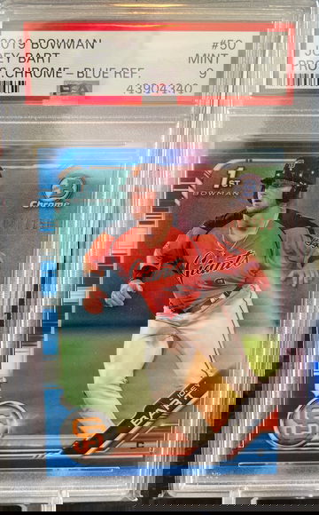 Joey Bart 2019 Bowman 1st Prospect Blue PSA 9