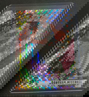 24-25 mosaic 102 Donovan Mitchell  silver mosaic 