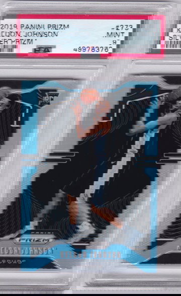 2019 Prizm Keldon Johnson Silver