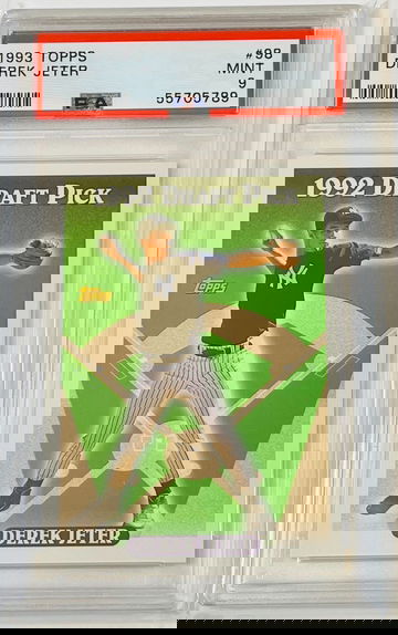 Derek Jeter 1993 Topps PSA 9