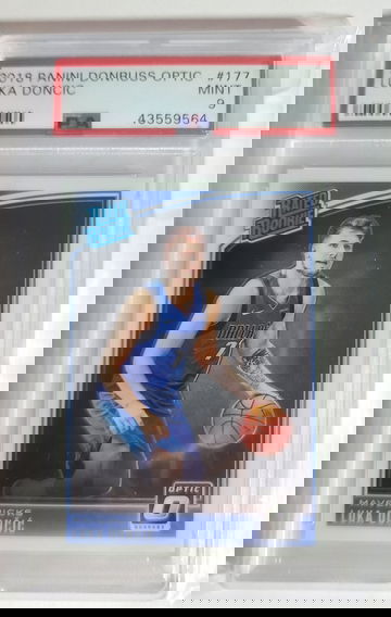 Luka Doncic 2018-19 Optic PSA 9