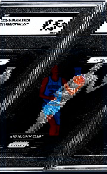 2023-24 Panini Prizm Brandon Miller #152 RC SGC 9.5