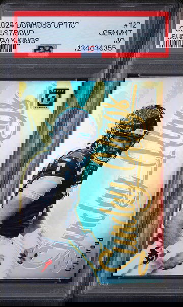 2024 Optic Sunday Kings CJ Stroud #12 PSA 10