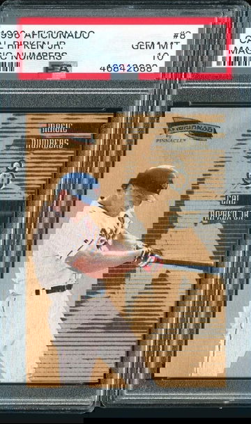  1996 Pinnacle Aficionado Magic Numbers #8 Cal Ripken PSA 10 GEM MINT Orioles