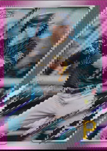 2021 Topps Chrome Kevin Newman #2 Magenta Refractor 327/399