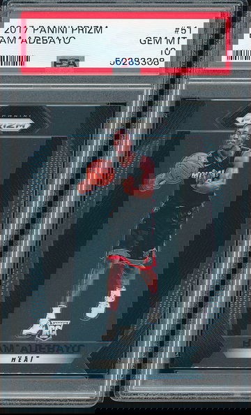 BAM ADEBAYO 2017 PANINI PRIZM ROOKIE PSA 10