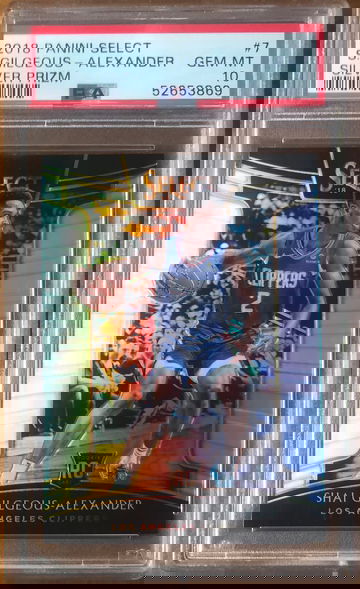 Shai Gilgeous-Alexander 2018-19 RC Select Concourse Silver - PSA 10