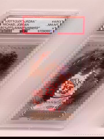 2007 Fleer Michael Jordan Box Set Award Winner