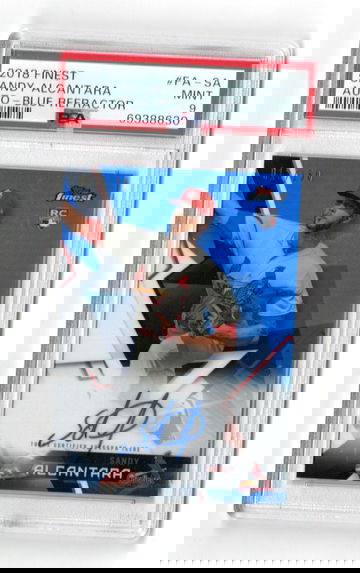 2018 FINEST SANDY ALCANTARA  PSA 9