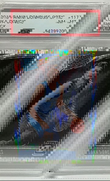 Luka Doncic 2018 Optic Shock PSA 8