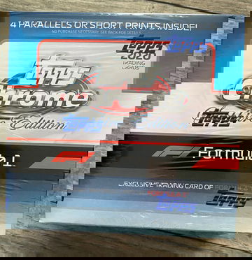 2020 Topps Formula 1 Chrome Sapphire Edition