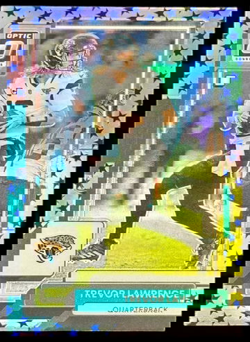 2022 Donruss Optic TREVOR LAWRENCE Stars SSP CASE HIT Jacksonville Jaguars #88