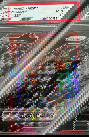 2016 Lebron James Red Mosaic 