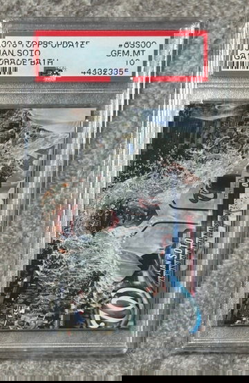 2018 Topps Update Juan Soto Gatorade SSP PSA 10 Gem Mint