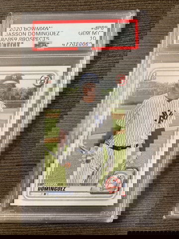 2020 Bowman Jasson Dominguez Paper PSA 10