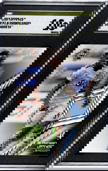 2018 Alphonso Davies Topps MLS 24 Under 24