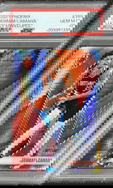2023 Panini Phoenix Toumani Camara Lucky Envelops /8 PSA 10 Gem Mint #269